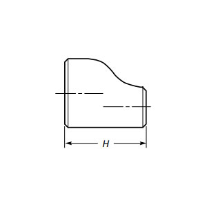 Bộ giảm lệch tâm mối hàn